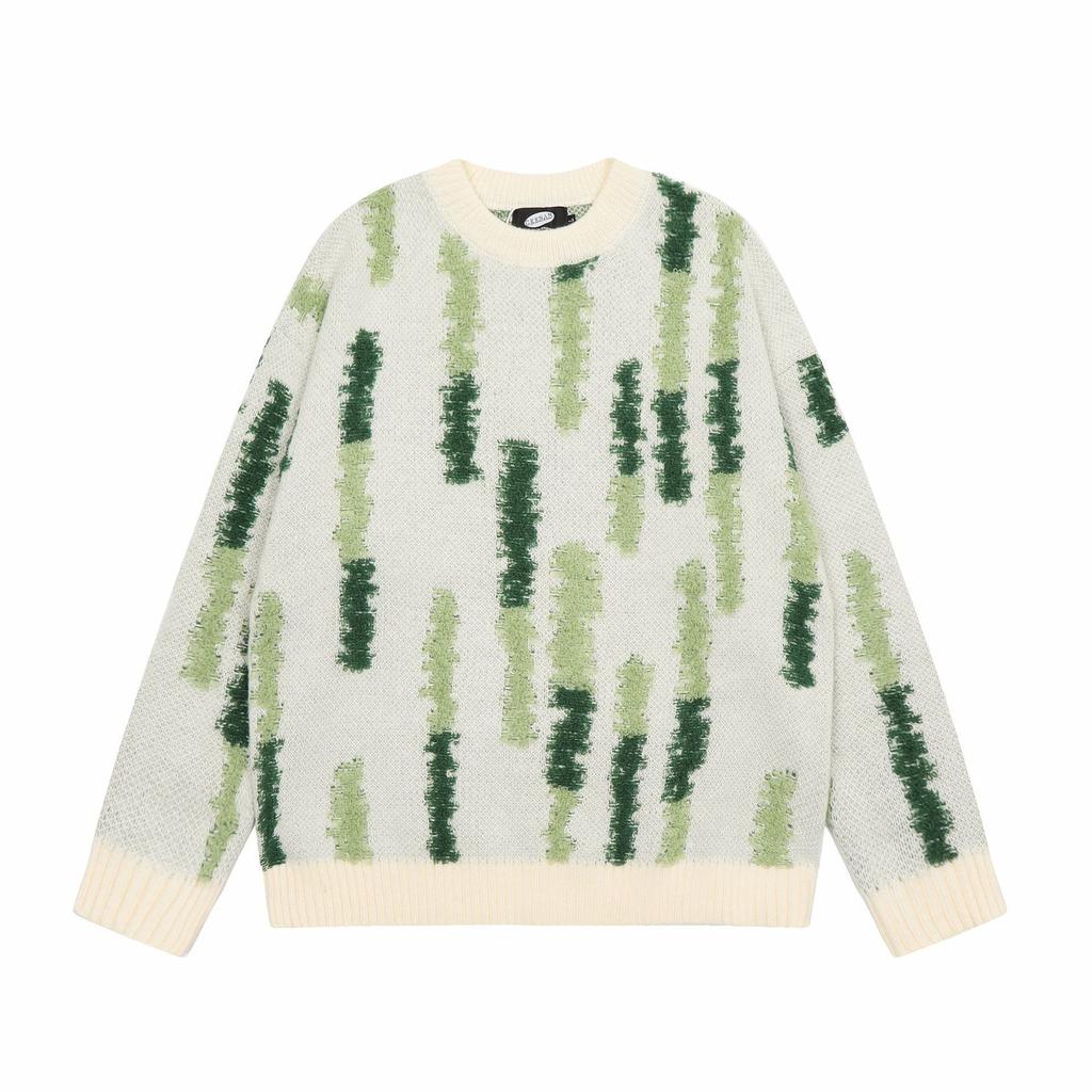 Осень и зима прилив уличный цвет ленивый ветер грубый трикотаж прилив мужчины и женщины свитер любители