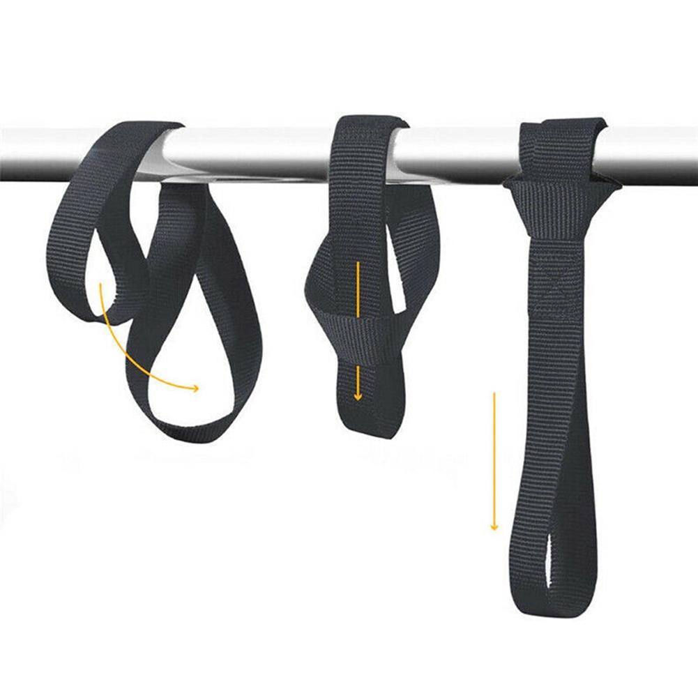 Tie Down Straps Soft Loop 30.5x2.5x0.1cm 4pcs Abrasion Resistant