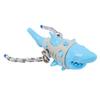 Dog Chew Food Dispensing Toy Tooth Cleaning Shark Shaped Stress Relief Chew Teething Toy for Puppy P