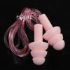 Accessories Hearing Sleep Earplugs Swim Ear Plugs Nasal Clip Earplugs with Rope Silicone Ear Plugs