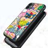 DT43 Чехол Crayon Shin Chan для OPPO Reno 8 6 5 4 Pro Find X3 A17 A31 A38 A40 A53 A54 A55 A74 A76 A78 A77 A80 A94 A95 A96 Lite Черный Мягкий Чехол