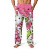 Men's Allover Printed Home Pants Sleeping Pajama Pants Long Pants Pajama Pants