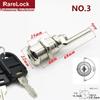 Cabinet Drawer Lock with 2 Keys Keyed Different for Door Mailbox Cabinet Box Furniture Hardware Rarelock MMS352 G1
