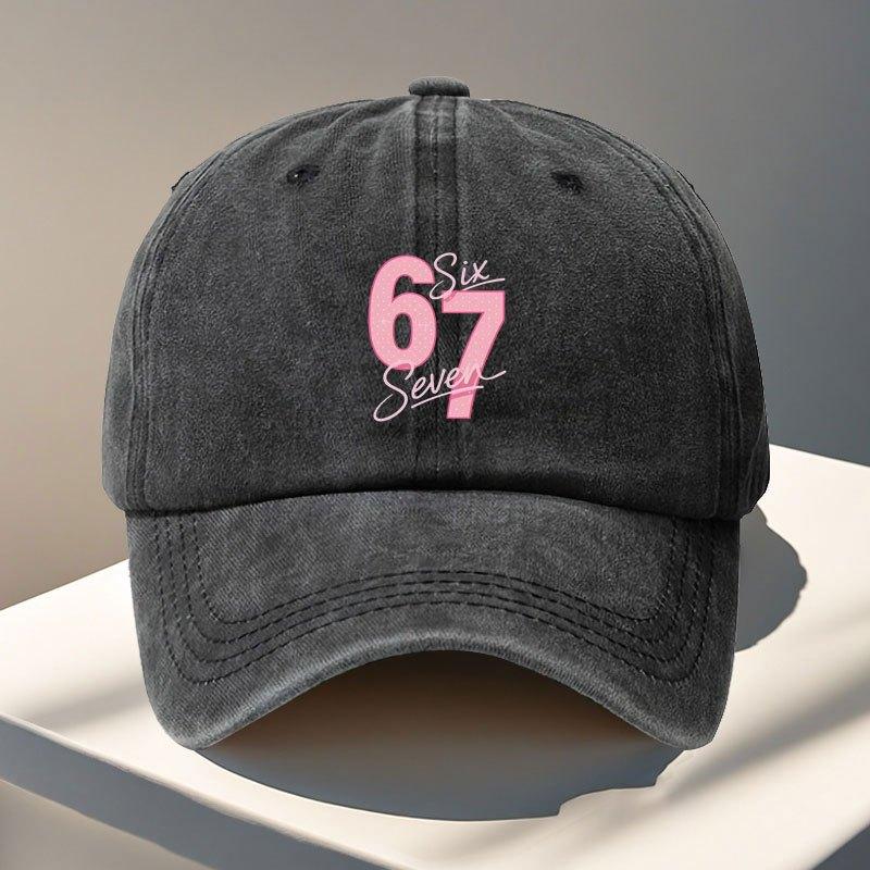 pc Number Vintage Baseball Cap Lightweight in Vintage Style Machine Washable Sixpanel Design with Ventilation Holes P