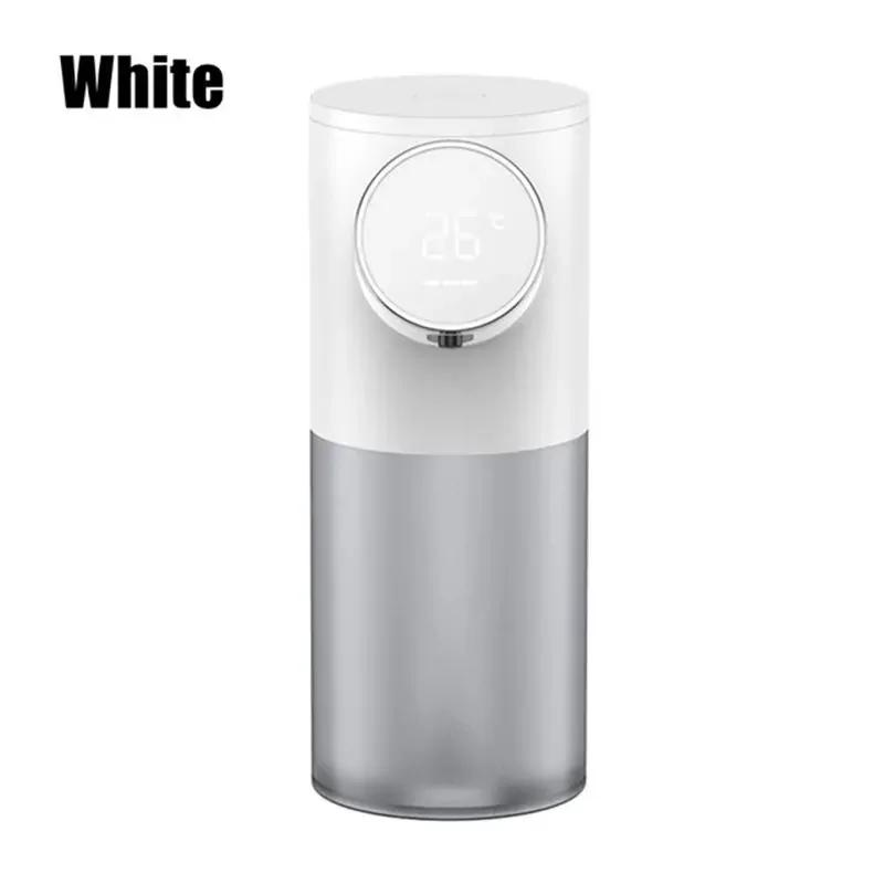 Автоматический дозатор мыла-пены 320 мл, перезаряжаемый через USB, дозаторы жидкого мыла, цифровой дисплей, пенное дезинфицирующее средство для рук, стиральная машина