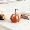 2Pcs 460ML Halloween Pumpkin Liquid Soap Dispenser Shampoo Body Hand Wash Shower Gel Facial Cleanser Container Bathroom Refillable Empty Press