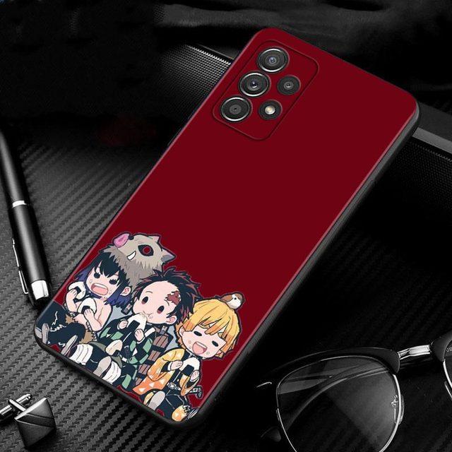 Чехол для Samsung Galaxy A12 A51 A71 A31 A13 A11 A01 A72 A52 A42 A32 A22 A52s A21s A02s A03 A02, милый мультяшный убийца демонов