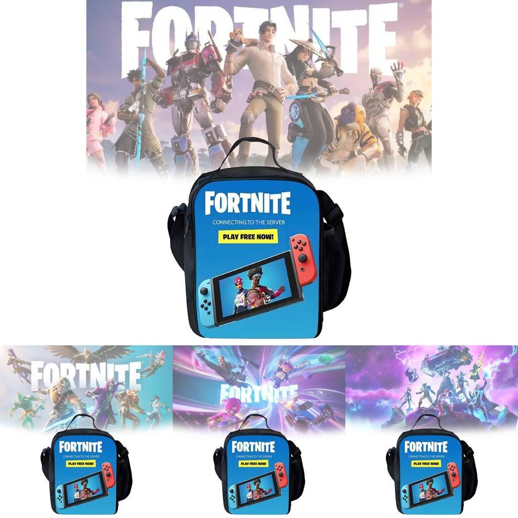 Школьный рюкзак Fortnite с набором из ткани Оксфорд для учеников средней школы, дышащий и удобный