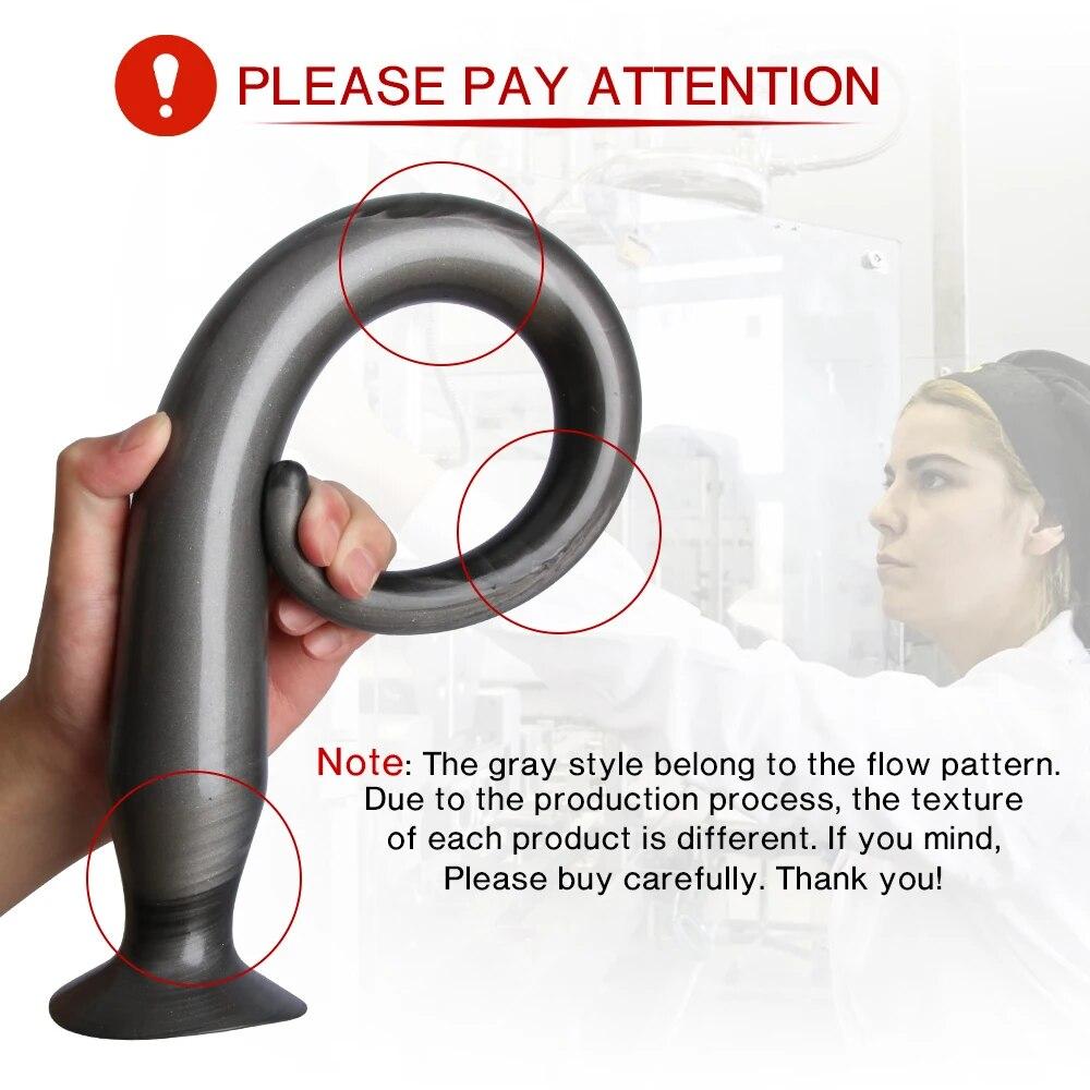 Анальная пробка, супер длинная Анальная пробка, хвост для женщин, анальный фаллоимитатор, расширитель, мужской массаж простаты, эротические сексуальные игрушки для пар, секс-игрушка для женщин