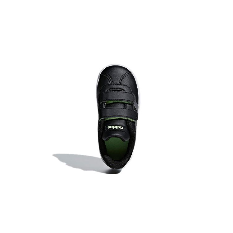adidas Vl Court 2.0 Прочные Низкие Кеды для Скейтбординга Детские Кроссовки Черные F36402
