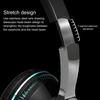 H2 Bluetooth-совместимые наушники 5.1 с цветной светодиодной подсветкой Портативная складная беспроводная гарнитура для игр