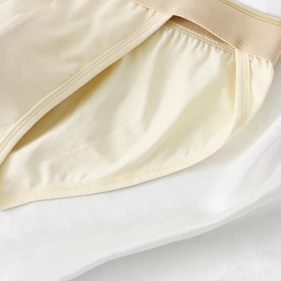 Мужские трусы со средней талией, однотонные, мягкие дышащие, впитывающие влагу, хлопковые, быстросохнущие, тонкие, свободные, эластичные, противоусадочные, мужские трусы, нижнее белье