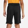 Nike Performance Swoosh Dri-Fit Logo Printed Color Block Straight Leg Kids Shorts Kids Shorts Black FQ3633-010