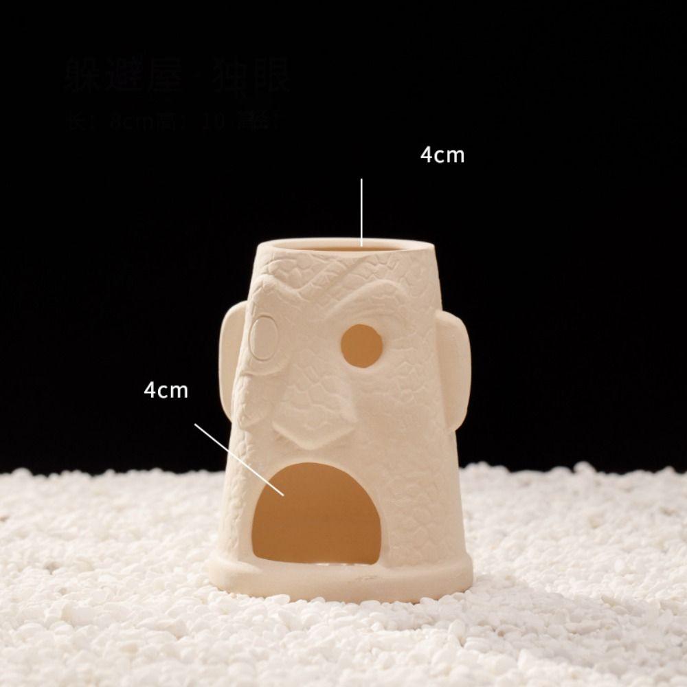 Ceramic Aquarium Shrimp Hideaway Multi-style Decorative Fish Hiding Shelter Creativity Multifunctional