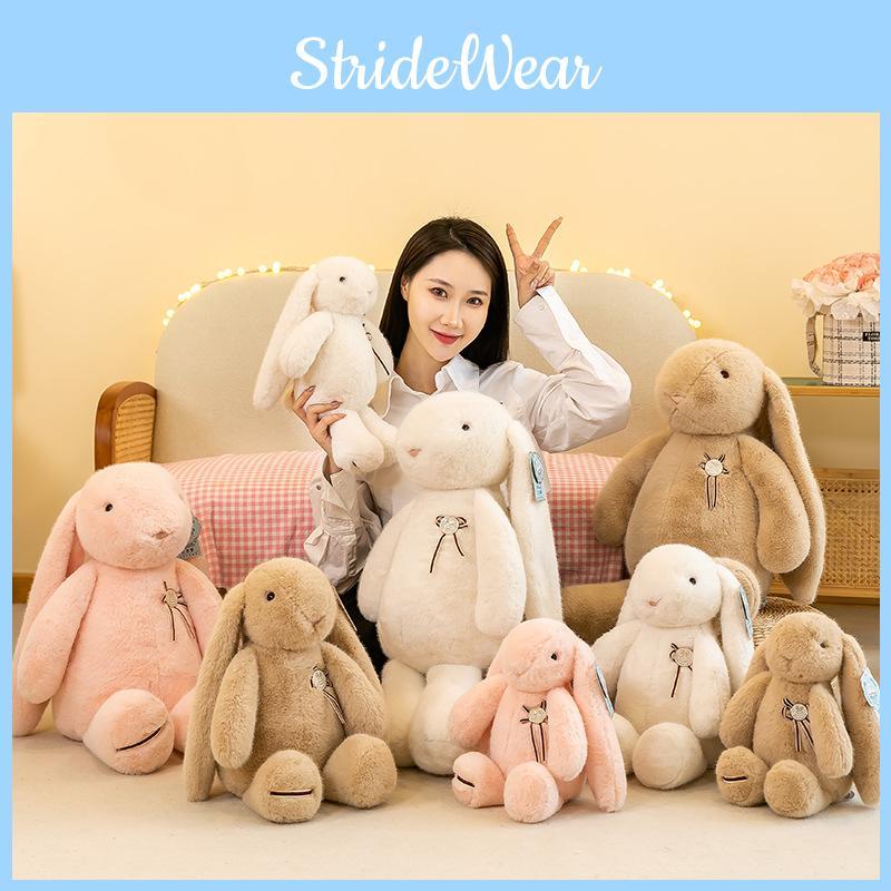 Plush Cute Rabbit Toy Long Eared Bunny Stuffed Animal Doll Kids Gifts Decor