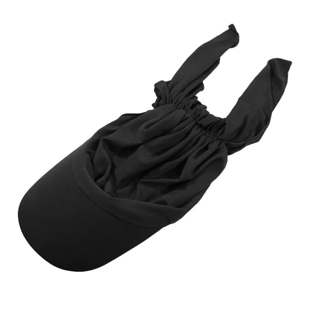 Turban Shawl Design Summer Baseball Caps Solid Color Headscarf Cap Soft Turban Caps