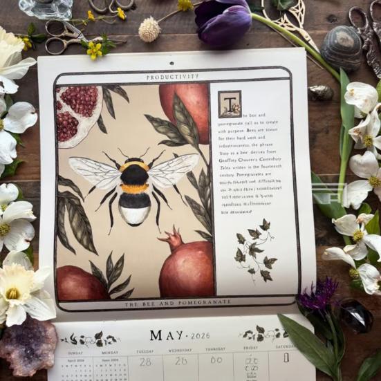 Whispering Wildwood 2026 Year Wall Calendar Nature Animal Themed Academic Year Planner Notes Dates Reminders