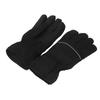 Электрические перчатки с подогревом, сенсорный экран, водонепроницаемые, дышащие, регулируемые, теплые, черные для