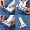 Toothpaste Tube Squeezer Stainless Steel Toothpaste Roller with Rotating Handle Labor Saving Toothpaste Tube Wringer Cleanser Presser