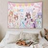 Настенный гобелен Nekopara AllStar Аниме Кавайная Кошкодевочка Горничная Коллаж Мягкий Полиэстер Декор для Спальни Общежития Комнаты Фанатов