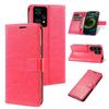 Чехол из ПУ кожи с текстурой Crazy‑Horse для realme 9 5G, 9 4G, 9 Pro+, 9 Pro, Narzo 50 Pro 5G с отделениями для карт и карманом для наличных