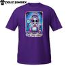 True Crime Junkie T-Shirt | Skeleton Tarot Card Design | Funny Mystery Tee