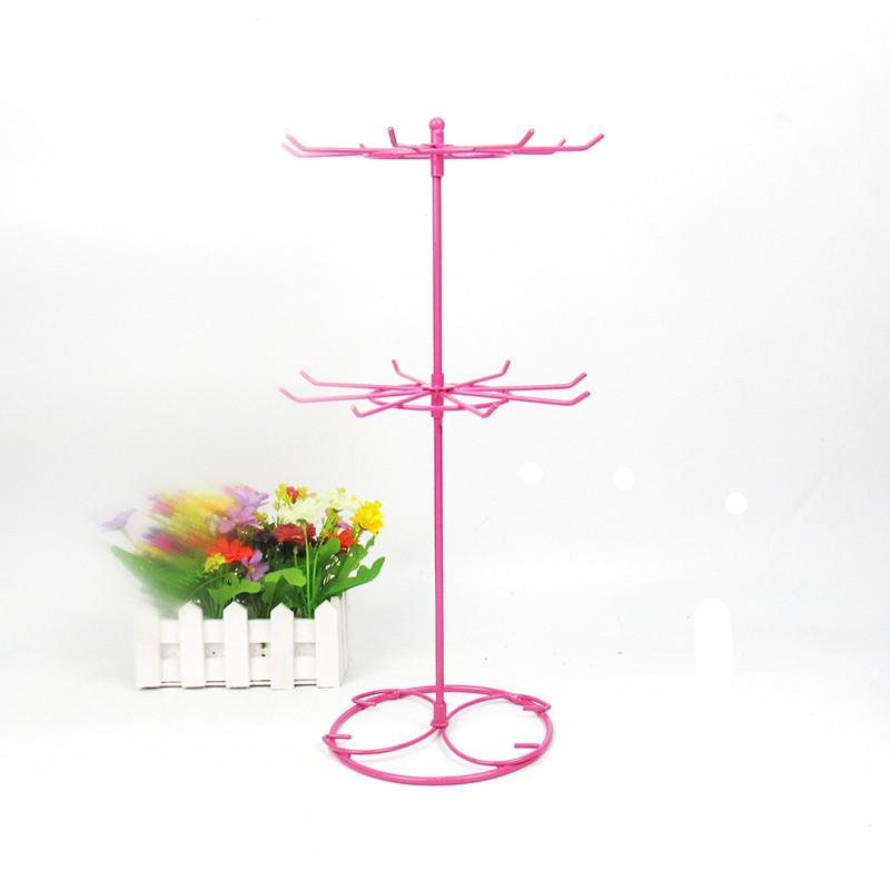 Вращающаяся подставка для ювелирных изделий: ожерелья и серьги