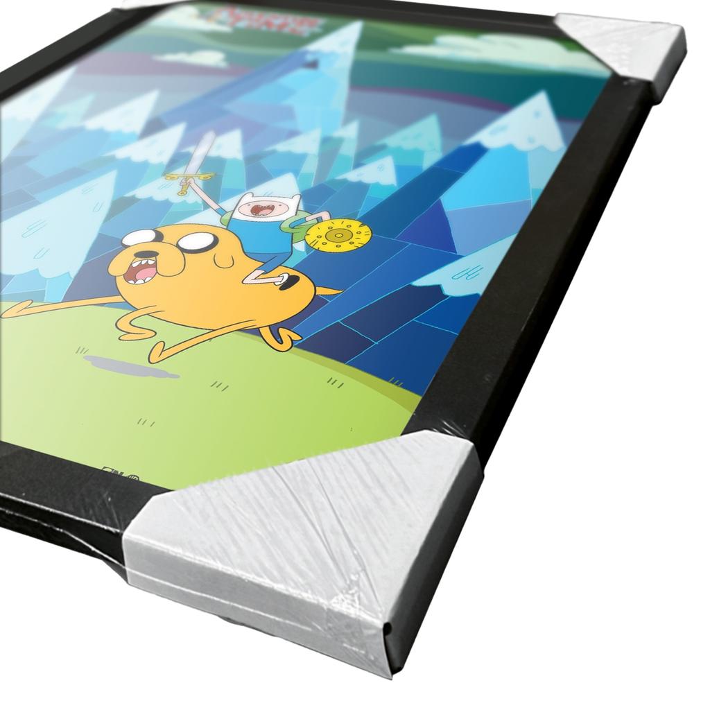 Adventure Time Green Sky Framed Poster