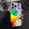 Чехол для мобильного телефона Pokémon для iphone16pro Apple 15promax Европа и Америка 14pro мультяшный 13 милый 12