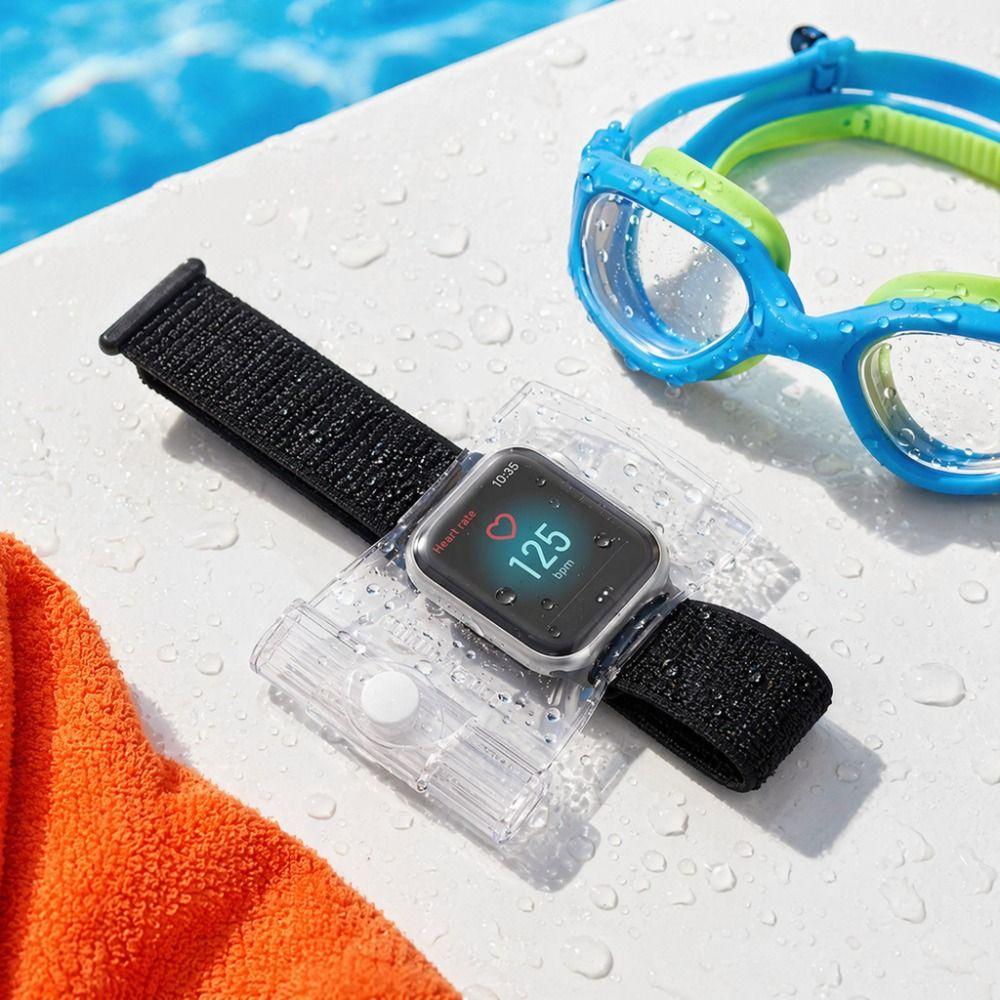 IPX8 Waterproof Swim Smartwatch Protector Portable Underwater Watch Cover Underwater Use