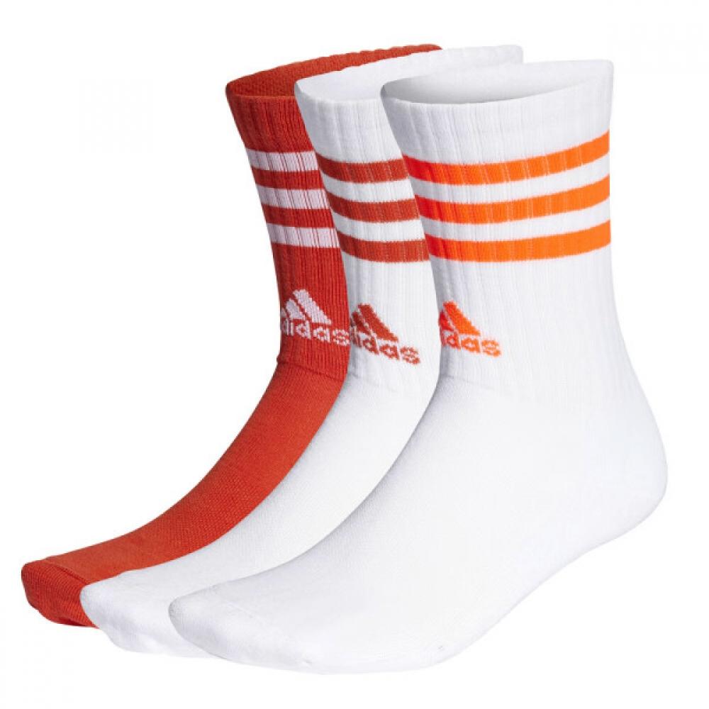 adidas 3s Спортивные носки с амортизацией Solar Red 3 пары