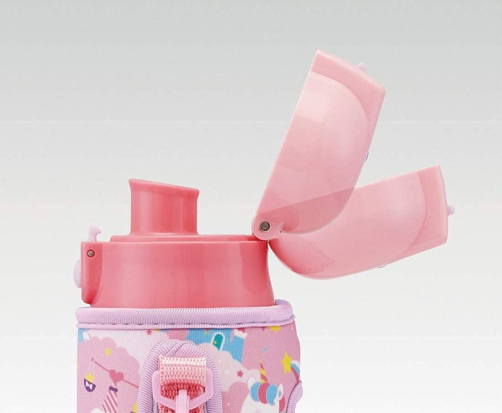 Бутылка для воды из нержавеющей стали Skater Direct Drinking 470 мл с крышкой Unicorn Girl KSDC4