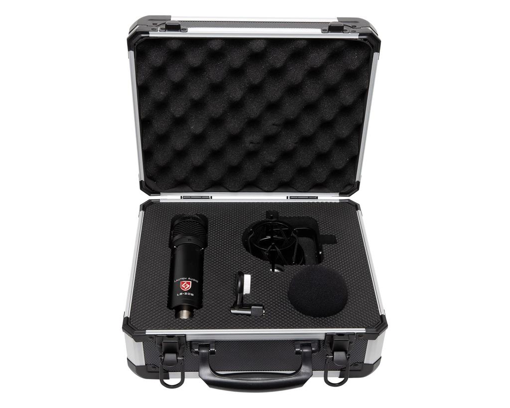 Конденсаторный микрофон с большой диафрагмой и фронтальным расположением Lauten Audio LS-208
