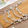 Headdress Tiara Rhinestone Flower Headband Bridal Headband Hair Jewelry Bridal Flower Hairband