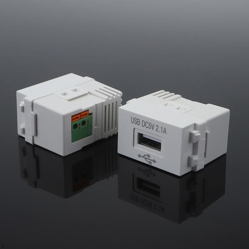5V 2.1A USB Модуль Питания Розетка 220В Модуль Зарядки Мобильного Телефона Импульсный Адаптер Зарядная Розетка Питания 128