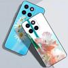 Чехол для Honor X6c Милый ТПУ Силиконовый Чехол для Телефона Для Honor X6c Задняя Крышка HonorX6c X 6C С Принтом Цветов Мягкий Силикон Coque Fundas