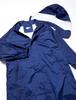 Fuji Yacht School Raincoat with Back Made with Toray Perfect for School and 100cm Raincoat, TTSMART2, Kids' Gusset, Water-Resistant, Breathatec,