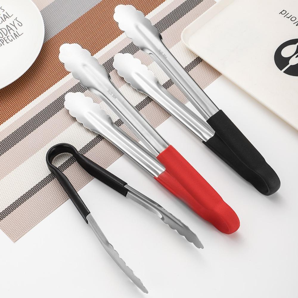 Non-slip Barbecue Clip Thickened Grill Tongs New Kitchen Food Tongs Camp Cooking Supplies