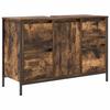 VidaXL Vanity Unit with Drawers Smoked Oak 90x34.5x60 Cm, Bathroom Vanity Unit, Under-Sink Bathroom Cabinet 861889