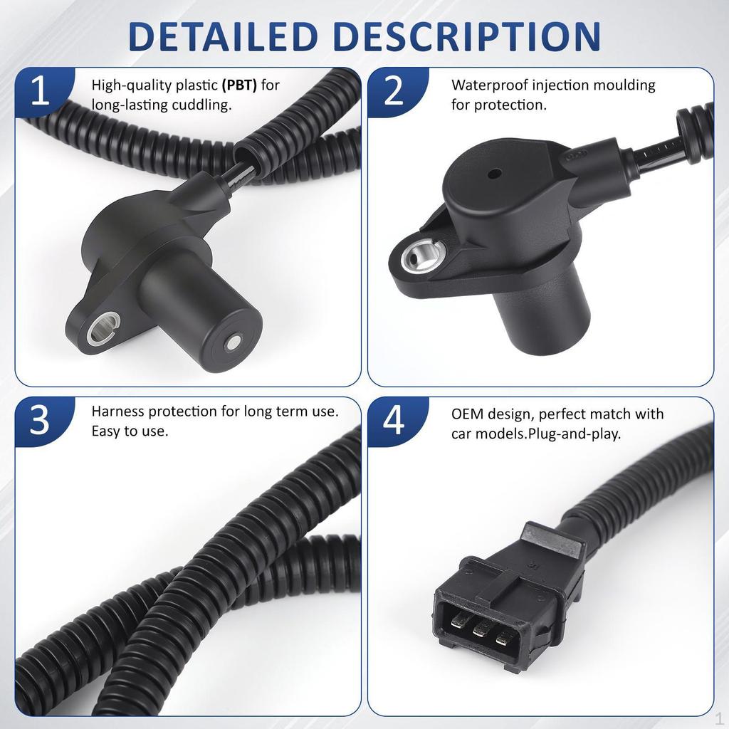 Engine Crankshaft Position Sensor 0281002332 Reliable Spare Part for
