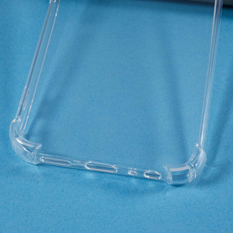 Противоударный чехол для телефона с углами для Honor X8 5G Прозрачная мягкая ТПУ накладка для телефона