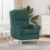 Armchair Dark Green Fabric