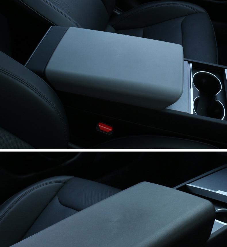 Защитная накладка на подлокотник Tesla Model Y/3 - Защита консоли Juniper