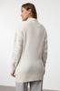 Women's Elegance Style Cardigan Stone Wool Sequin Embroidered Knitwear Cardigan