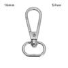 1pcs Metal Split Ring DIY KeyChain Lobster Clasp Bags Strap Buckles Hook Collar Carabiner Snap