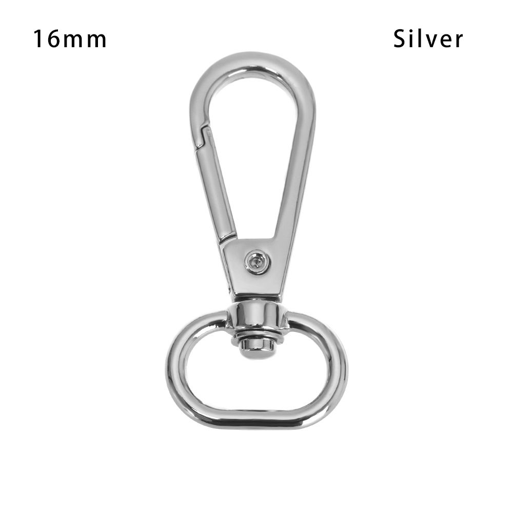 1pcs Metal Split Ring DIY KeyChain Lobster Clasp Bags Strap Buckles Hook Collar Carabiner Snap