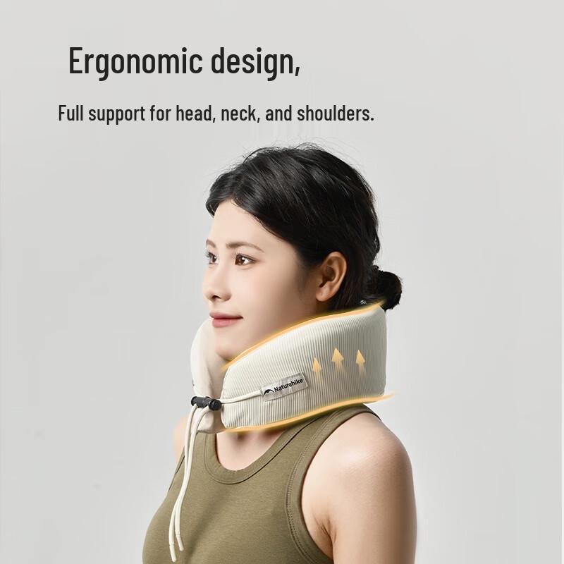Naturehike Portable Inflatable Travel Neck Pillow