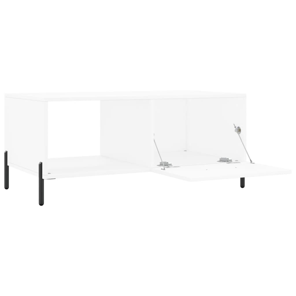 White Coffee Table 90 x 50 x 40 cm Particleboard