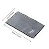 4 Pcs/Set Water Absorption Vintage Tea Towel Embroidered Pattern Double-sided Zen Tea Cloth Soft Thickened Tea Table Pad