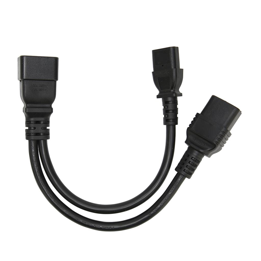 Кабель питания IEC320 C19 IEC320 C13 - IEC320 C20 Профессиональный стандартный Y-образный разветвитель для компьютера